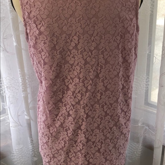 🎄 Lily Morgan pink lace top SZ  M - Picture 4 of 9